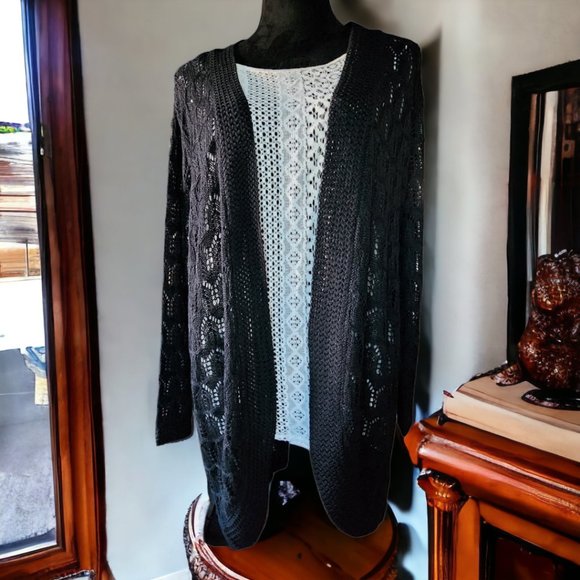 NWT NAPA VALLEY Knit Cardigan Size 3X - Picture 1 of 7